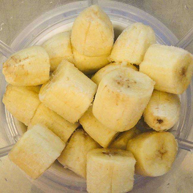Sorvete de Banana com Iogurte e Mel