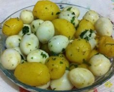 Salada de Ovos com Batatas