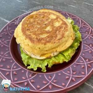 Pão de Frigideira Low Carb Sem Farinha