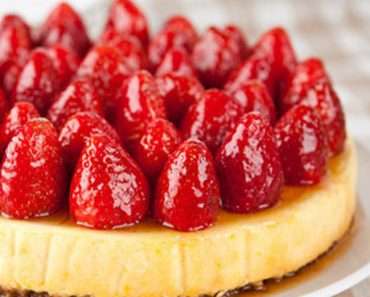 Cheesecake de Kefir Sem Ovos