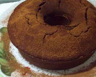 Bolo de Kefir com Cacau