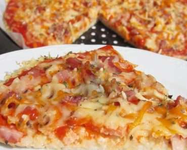 Pizza de Arroz Integral