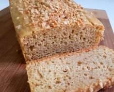 Pão de Amendoim Low Carb