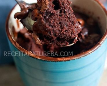 Brownie Low Carb de Caneca