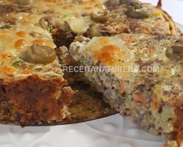 Torta Low Carb de Carne Moída