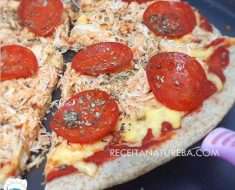 Pizza com Farinha Integral