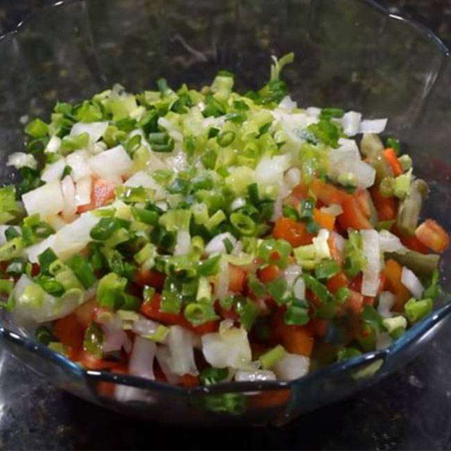 Salada de Cenoura Cozida