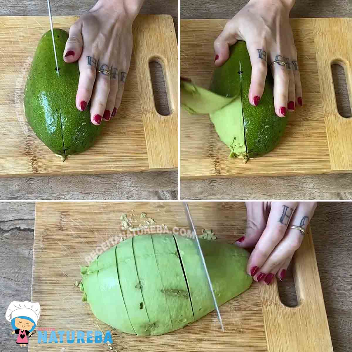 picando o abacate