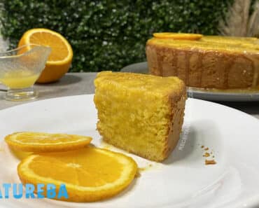 bolo de laranja vegano