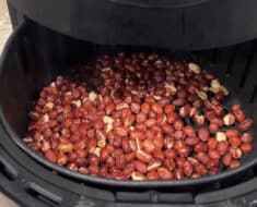 como fazer amendoim na airfryer