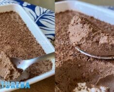 mousse de chocolate diet